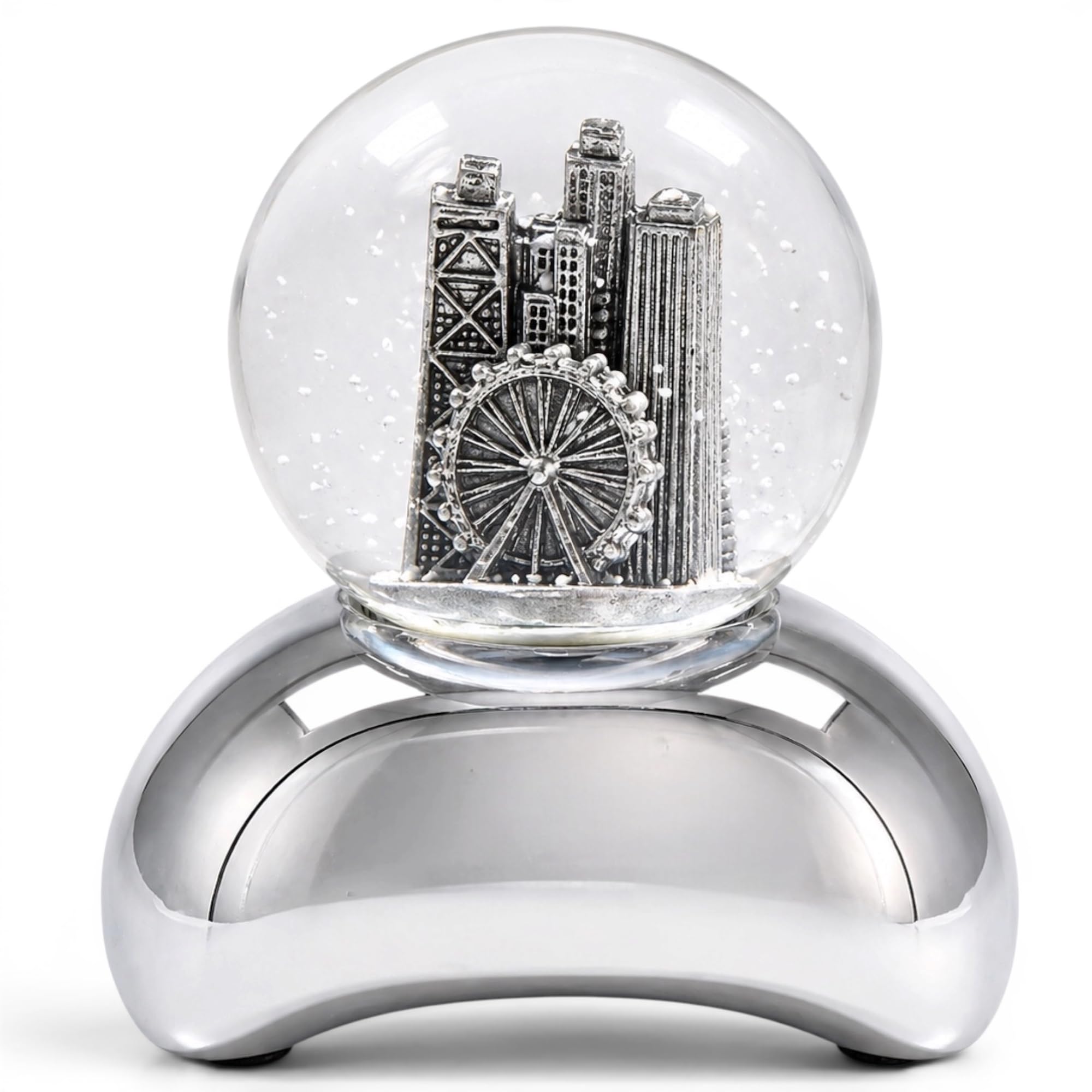 Chicago Cloud Gate 'The Bean' Snow Globe Souvenir by Butt Bat
